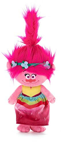 dreamworks Trolls 2 Rainbow Dress Poppy weiches Plüsch-Spielzeug, 30,5 cm