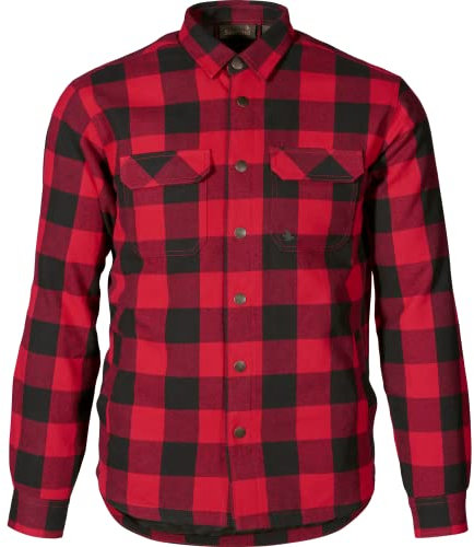 Seeland Flanellhemd Canada Rot Größe XL