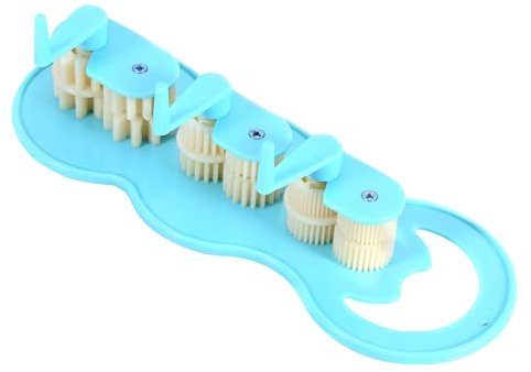 Dioche Nuevo Papel Quilling Crimper Máquina Prensadora de Plásticos Artesanía en Papel Acolchado Bobinador de Papel Arte de Bricolaje Desmontable Manivela Plegable Y Efecto de Onda