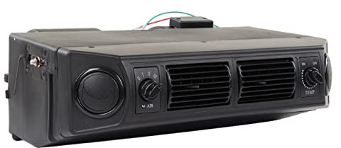 Unidad de Ensamblaje de Evaporador para Automóvil, Unidad de Evaporador de Aire Acondicionado Robusta de 3 Velocidades con Ventilaciones para Reemplazo (12V)