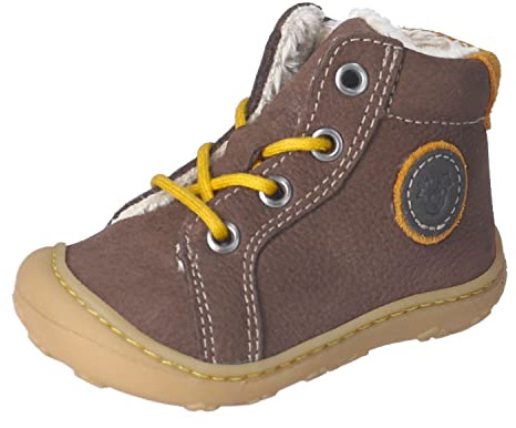RICOSTA Unisex - Baby Winterstiefel Georgie,Kinder Lauflernschuhe,WMS:Mittel,lose Einlage,terracare,Outdoor-Kinderschuhe,Marone (280),22 EU
