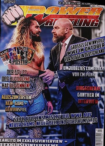 POWER WRESTLING 7/2023 Seth Rollins mischt die WWE auf neuer Champ