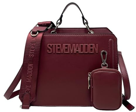 Steve Madden Bevelyn Convertible Crossbody Bag, Green Flare, Blutstein, Einheitsgröße