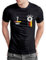 Deutschland T-Shirt „Frauen EM 2025“ Germany Europameisterschaft Shirt Herren Damen Unisex - personalisiert mit Zahl & Namen - Fanartikel Fan-Outfit Trikot - Bundesliga - Schwarz, Gr. M