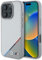 BMW BMHMP16L23PUDTS Hülle für iPhone 16 Pro 6.3 grau hardcase M Carbon Tricolor Line