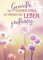 Gutsch Verlag Motivations-Postkarte mit Lebensweisheit – Blumen & Sonnenuntergang Design, Inspirierende Natur Schönheit für Positivität und Genuss