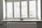 White UPVC Window Board/Cill Cover 1.25m Long 9mm Thick Including End Cap Plastic Window Sill Capping (300mm Depth)