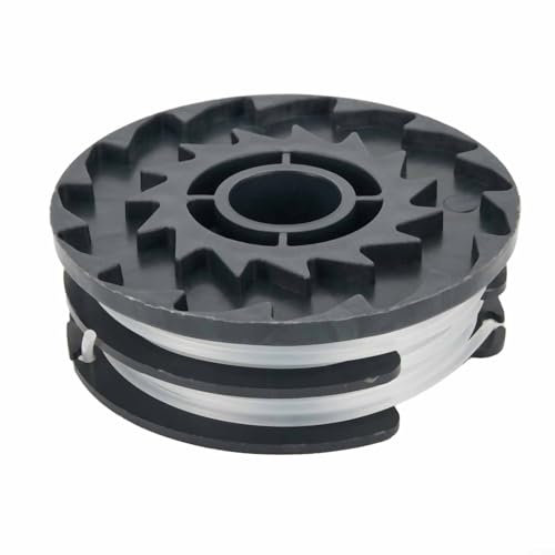 Bobines de fil pour débroussailleuse sans fil Parkside pour coupe-bordures PRTA 20-Li A1 B2 C3 Bobine de rechange 1,6 mm Nylon Copolymère Résine Design spirale Ligne synthétique (1 pièce)