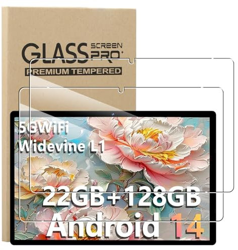KUSINHOKA Schutzfolie für SUAAT S10 Tablet 10 Zoll Folie, 2 Stück 9H Härte [Anti-Kratzen] Anti-Fingerabdruck Gehärtetem Schutzglas, Anti-Bläschen [Hohe Empfindlichkeit] Displayschutzfolie