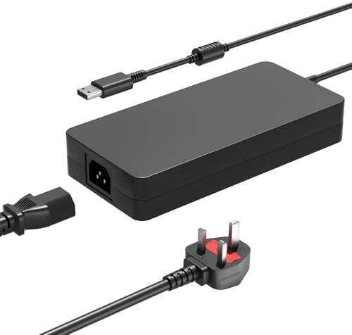PowerPortnerLink 330W 280W Charger Compatible with MSI Raider GE66 GE67 GE68 GE76 Titan GT77 Vector 16 17 A16 GP66 GP77 GP66 Leopard Stealth A16 A18 16 17 GS77 Creator A16 16 X17 Z16 Z17 Laptop