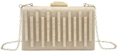 MODELISA - Bolso Clutch De Fiesta Elegante Cadena De Hombro Boda Evento Ceremonia Para Mujer