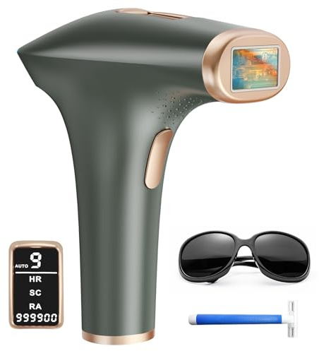 Haarlosy IPL Laser Hair Removal Device for Women and Men 3-in-1, Dark Grey