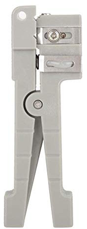 Bewinner Stripper de Chaqueta de Fibra Óptica Herramienta de Corte de Cable Coaxial Separador de Alambre 45-162, 45-163, 45-162 45-163(Gris)