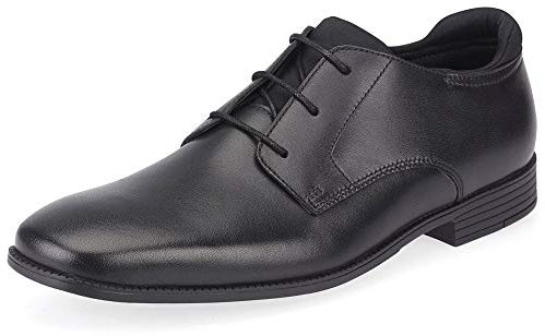 Start-rite Academy Kids Shoes, Black Leather Boys School Shoes Sizes L6-L11 (8.5 UK)