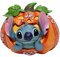 Disney Traditions Stitch O Lantern Figurine