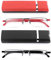2er-pack Ultraleichte TR90 Lesebrillen Herren Damen Klassische Metall Sehhilfe Halbrandbrille Schmal Stil Brille Lesehilfe mit Etui und Brillenputztuch +1.25
