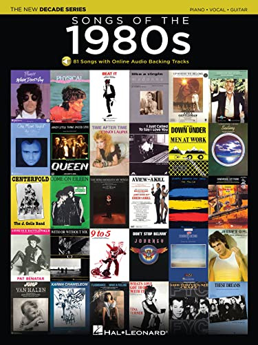 Songs of the 1980s Songbook: The New Decade Series with Online Play-Along Backing Tracks