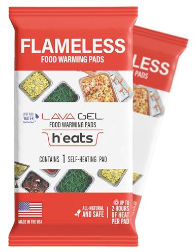 Flameless Food Warming Pads (Pack of 2) - Food Warmers for Parties Buffet Disposable - Party Buffet Servers and Warmers for Half Size Pans - Heating Pads for Chafing Dish- Must-Have Catering Supplies