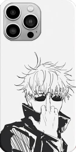 EMISOO Schutzhülle kompatibel mit iPhone Jujutsu Kaizen Jjk Kaisen Satoru Anime Gojo Manga Itadori Yuji Sukuna Soft TPU Christmas 11 Pro Transparent Silikon