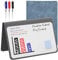 NEWYES Tableau Blanc Effacable Portable Tableaux Blancs avec Stylo à 3 couleurs, Réutilisés Livres Tableau Memo Adapté aux Notes de Réunion, Listes de Courses, Mémo(24 * 34cm)