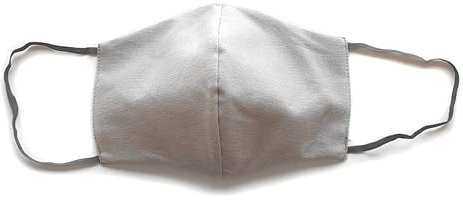 4business 10 Stück Stoffmaske Community | Unisize | hochwertige Baumwolle | waschbar | wiederverwendbar (grau)