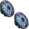 Hertz HMX 6.5 S-LD-G - 6.5 Marine Sport alto rendimiento altavoces coaxiales gris RGB LED, juego de 2