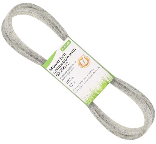 Courroie de pont de tondeuse à gazon compatible avec la tondeuse à gazon John Deere – Remplace le numéro de pièce GX20072