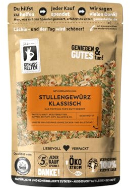 Bremer Gewürzhandel Stullengewürz Klassisch, geschrotet, Stullenwürzer für mehr Geschmack auf dem Brot, 75g