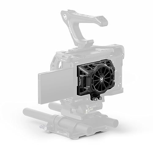 Tilta Sistema de refrigeración Compatible con Sony ZV-E1 con ventilador multivelocidad y tornillos moleteados Compacto y de fácil acceso - Negro TA-T35-CS-B