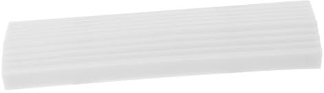 YARNOW Robot Climbing Mat Sweeping Robot Ramps Door Transitioning Ram Ramps for Sweeping Robot Threshold Ramp Pad Sweeping Robot Ramp Cushion Office Household Threshold Strip White Rubber