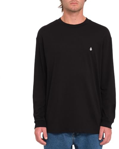 Volcom Stone Blanks Long Sleeve T-Shirt Black for Men