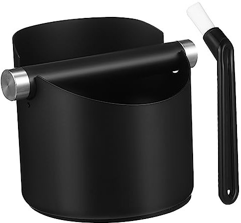 Amosfun Heavy Duty Espresso Grounds Bin Knock Container for Coffee Machine Accessories Storage