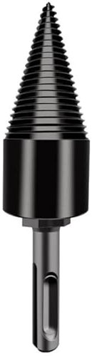 1 pieza de picadora de leña, broca for cortar madera, herramienta de división, divisores de troncos de cono, herramienta doméstica de madera (Color : Hexagon)