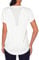 Wayleb Sport T-Shirt Damen Kurzarm V Ausschnitt Sportshirt Fitness T Shirts Lässig Laufshirt Yoga Oberteile Tops Atmungsaktiv Gym Funktionsshirt, Weiß L