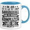 Kollegen Tasse Geschenk Im Job Ist Es Wie Mit Einem Banküberfall Ohne Die Richtigen Komplizen Wird Das Nichts Kaffee-Becher (Blau)