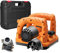 DRYIC Ponceuse à raboteuse pour béton 5800 W/6800 W 1000-9000 TR/Min avec Couteaux latéraux (remplaçables), Profondeur de Rabot réglable de 0 à 4 mm (6800w)