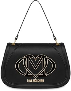 Love Moschino JC4004PP1NLG0000, Women's Bag, Black, One Size, Black, 28,5X19X7