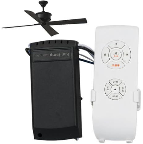 Niesel Fernbedienung des Deckenventilators, Fernbedienung für Deckenventilator, Steuerung und Lüfterempfänger in Größe, Sender, einstellbare Windgeschwindigkeit, Controller