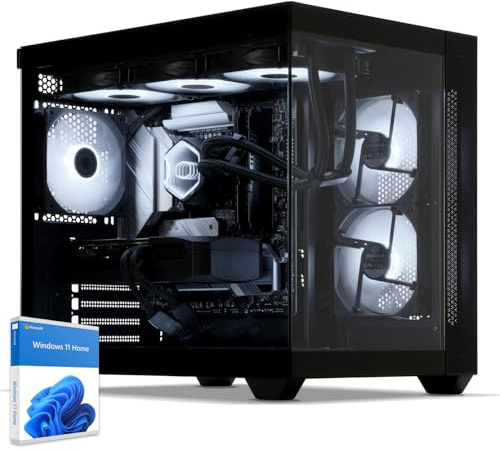 Sedatech Wasserkühlung Gaming PC • AMD Ryzen 7 9800X3D • RTX5060 • 32GB DDR5 • 2TB SSD M.2 • Win 11