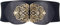 BlackButterfly 3 Zoll Breit Korsett Elastische Vintage Taillengürtel (Nachtblau, S)