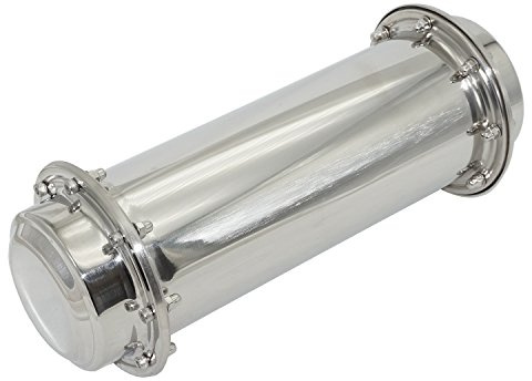 Time Capsule Korrosionsschutz-Kapselbehälter aus Edelstahl, wasserdicht, langlebig, verschließbar, für zukünftiges Abschlussgeschenk (34 cm)