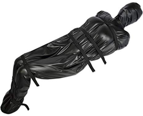 Honeylust - Weicher Fesselsack - Bondage Zwangsjacke - Sex Mumien Schlafsack - Erotik Fetisch Ganzkörper Sexspielzeug