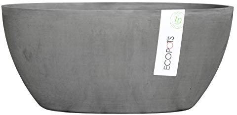 Sofia Blumentopf Kollektion - Designer-Pflanzgefäß für kleine Räume aus recyceltem Kunststoff, robust und wetterfest