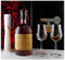 Geschenk Monkey Shoulder Blended Malt Whisky + Glaskugelportionierer + 2 Bugatti Gläser