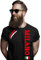 T-Shirt Milano rossonera 1899 Tifosi Ultras Calcio Supporter Campionato Made in Italy (Nero, M)