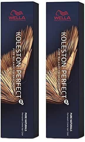 2er Wella Koleston Perfect ME+ 4/3 Mittelbraun Gold 60 ml