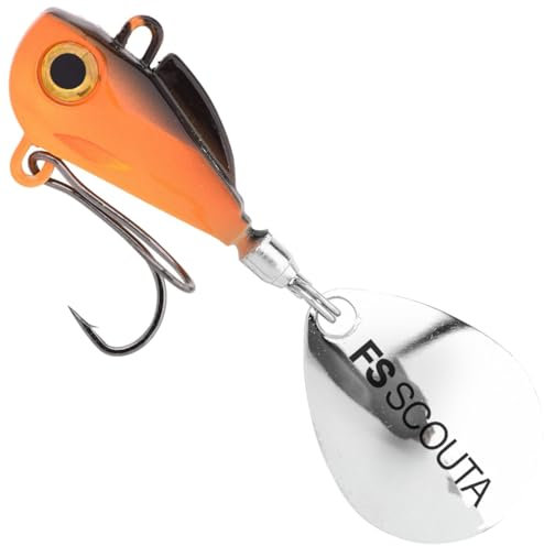 Spro Freestyle Spinnerbait 6g Scouta Jig Spinner, Farbe:Fire Dragon