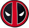 Deadpool Face Logo 127 cm rundes Strandtuch
