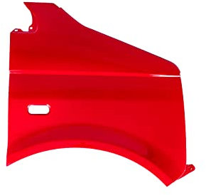 Gal Industrial Kotflügel kompatibel für Volkswagen Transporter T5 / Multivan Hatchback LY3D Rechts Rot Vorderseite lackiert