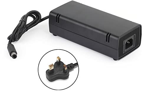 Areyourshop Home Wall AC Power Adapter for Xbox 360 E,Replacement Charger Cord with LED Indicator, 12V 9.6A 115W, Compatible with Microsoft Xbox 360 E Systems
